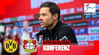 RE-LIVE: PK mit Xabi Alonso vor Borussia Dortmund  Bayer 04 Leverkusen | Bundesliga, 16. Spieltag