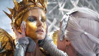 Frozen Princess VS Snow White's Stepmom (The Huntsman: Winter’s War Full Scene)  4K