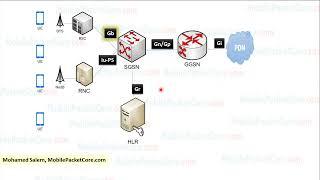 2G/3G PS Core Network Interfaces (GPRS/UMTS)