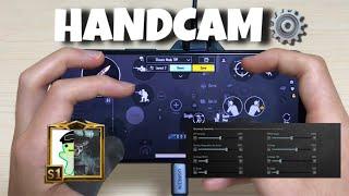 NEWBest 5Finger Sensitivity + Control + Settings| Handcam Rog Phone6 PUBGMOBILE