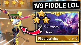 I SOLD MY ENTIRE BOARD FOR 1V9 FIDDLESTICKS 3 STAR!! ⭐⭐⭐ l Teamfight Tactics TFT Ranked 13.1B
