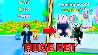 Como Conseguir Seu Primeiro Huge Pet no Pet Simulator 99!! (100% garantido)