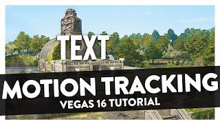 How to use Automatic Motion Tracking for 3D Text & Images (Bézier Mask) - Vegas Pro 16 Tutorial