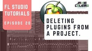 Deleting Plugins from a Project | FL Studio Tutorial | [No BS Series #30]