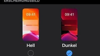 Apple Iphone Dark Mode iOS 13 iPhone 6,7,8,X xMax 11 pro Dunkel Mode