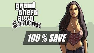 Grand Theft Auto: San Andreas - 100% Save Game PC [Download in Description]