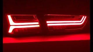 Задние LED фонари в стиле AUDI на LANCER X