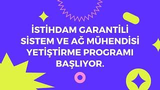 Sıfırdan İleri Seviye Sistem Mühendisi Yetiştirme Programı (SMYP)