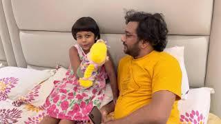 Who is Daddy’s favourite? Dhanya Nithya or Prasastha? Million dollar question ‍️ Dr John Wesly