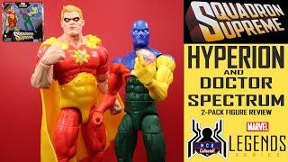 Marvel Legends SQUADRON SUPREME HYPERION & DOCTOR SPECTRUM 2-Pack Comic Figure Review