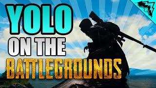 AWM COMMANDER "YOLO on the Battlegrounds" #3 -Player Unknowns Battlegrounds StoneMountain64 Gameplay