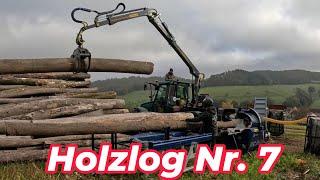 Holzspalten Next Level! Der Tajfun RCA 480 Joy am Fastrac – So läuft es rund !