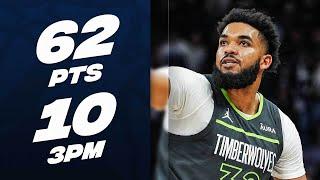 EVERY POINT From Karl-Anthony Towns' 62-PT CAREER-HIGH Performance!  | January 22, 2024