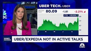 Uber not in active bid talks with Expedia