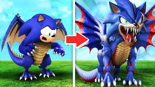 From Sonic To DRAGON SONIC In GTA 5!