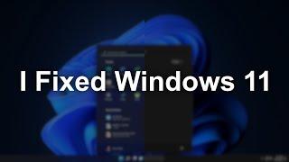 I Made Windows Usable Again (No Spying, No Bloat)