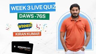 WEEK 3 Live Quiz | Best DevOps Training in India @DevOpsAndCloudWithSiva