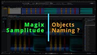 Magix Samplitude Pro X - Object naming for Spectralayers - Help needed !