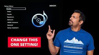 How to Get More Sound from your Denon or Marantz A/V Receiver!!