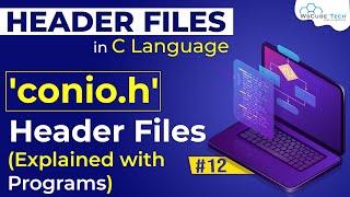 clrscr() in C Programming | clrscr() Function in C Language | Header Files in C Language | conio.h