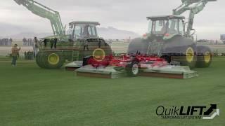 Trimax Pegasus Mower Quiklift in action at TPI