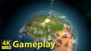 Imagine Earth - 4K GAMEPLAY [Interesting God/Space Colonization Strategy Game]