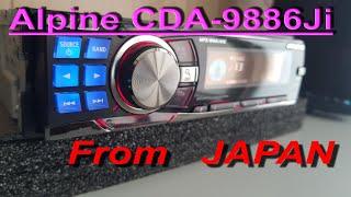 Alpine CDA-9886Ji  Car audio from Japan