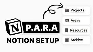 How to Organize your Notion using PARA Method (Part 2)