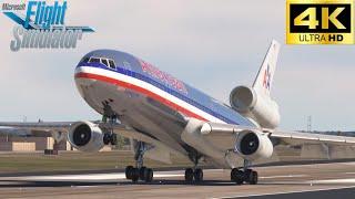 American Airlines  - MD-11 - TFDI - Dallas Ft. Worth to Oklahoma City -  Microsoft Flight Simulator