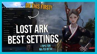 Things you should do BEFORE playing Lost Ark - Settings Guide and Tips for new players!