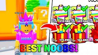 ROBLOX NOOB ARMY SIMULATOR I UNLOCKED MEADOW & GOT BEST NOOBS