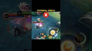 Freya tutorial combo by moba squad