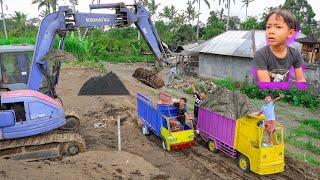 NAIKIN TANAH KUNING SAMPE PENUH PAKE DUA TRUKNYA RAMA!!