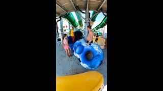 【4K】 water slides compilation at aquajoy su parkı in Manavgat, Antalya