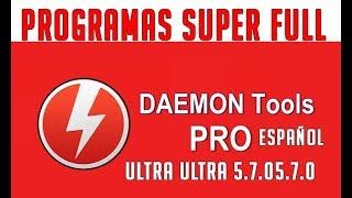 DAEMON Tools Ultra 5.7.0 Multilenguaje 2020   programas super full