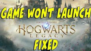 Hogwart Legacy wont launch - Couldn't start: Hogwarts Legacy" CreateProcess() returned 2e4 fixed