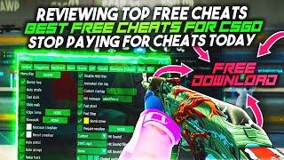 TOP 3 FREE CSGO CHEATS OF 2023 REVIEW + DOWNLOAD | UNDETECTED SAFE