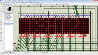 How to make Scrolling LED display using 8051 microcontroller