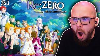 Re:ZERO S3 Episode 1 Reaction | Re:ゼロから始める異世界生活 (日本語字幕付き) | PEAK IS BACK!!