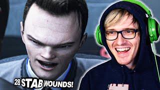 he said the THING... 28 stab wounds  (DETROIT BECOME HUMAN)