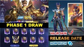 Valir Phoenix Ikki Saint Seiya Skin RELEASE DATE and PRICE | Phase 1 Event Draw 2022