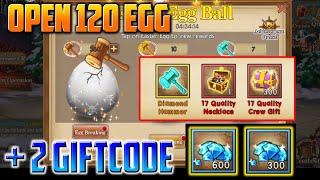 Smash 120 Egg and 2 Giftcode - Ocean Conflict Royal War I Pirate Ocean