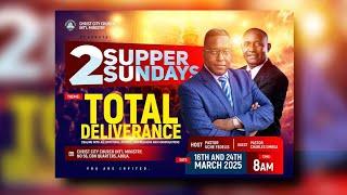 Church Flyer Design | How To Design Church Flyer in Photoshop | Supper Sunday Church Flyer Design