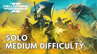 Helldivers 2 Gameplay - Perfect Solo Run - Medium Difficulty (3/10)