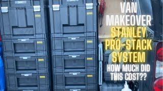 Stanley Pro-Stack System | Van Tour | Van Racking | Locksmith
