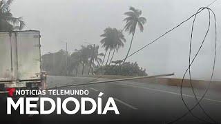 Efectos de Franklin ya son visibles en República Dominicana | Noticias Telemundo