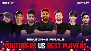 The Grand Finale | Youtubers vs Best Players - Garena Free Fire #totalgaming #gyangaming