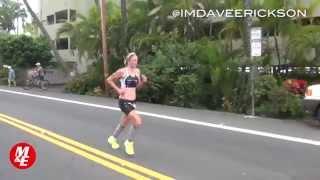 Daniela Ryf Running Form 2014 Hawaii Ironman