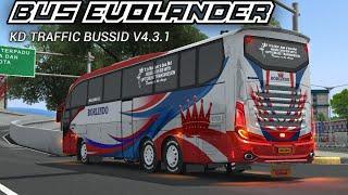 Kodename Traffic BUS EVOLANDER | BUSSID V4.3.1