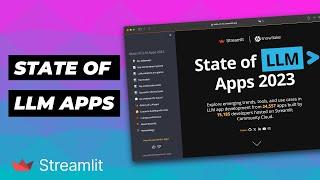 A glimpse into the future of LLMs with State of LLM Apps 2023